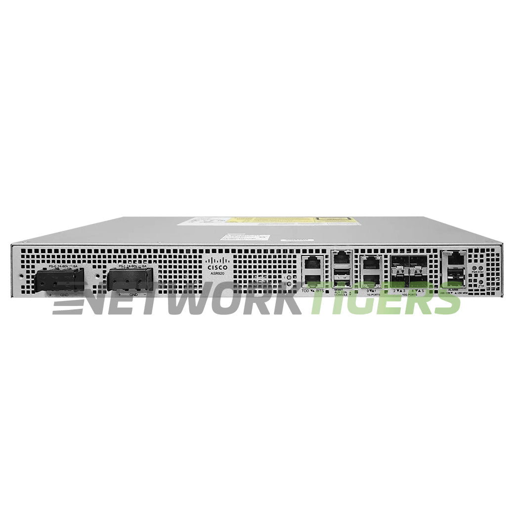 NEW Cisco ASR-920-4SZ-D 2x 1GB RJ45 4x 10GB SFP+ (DC) Router w/ Metro IP Access