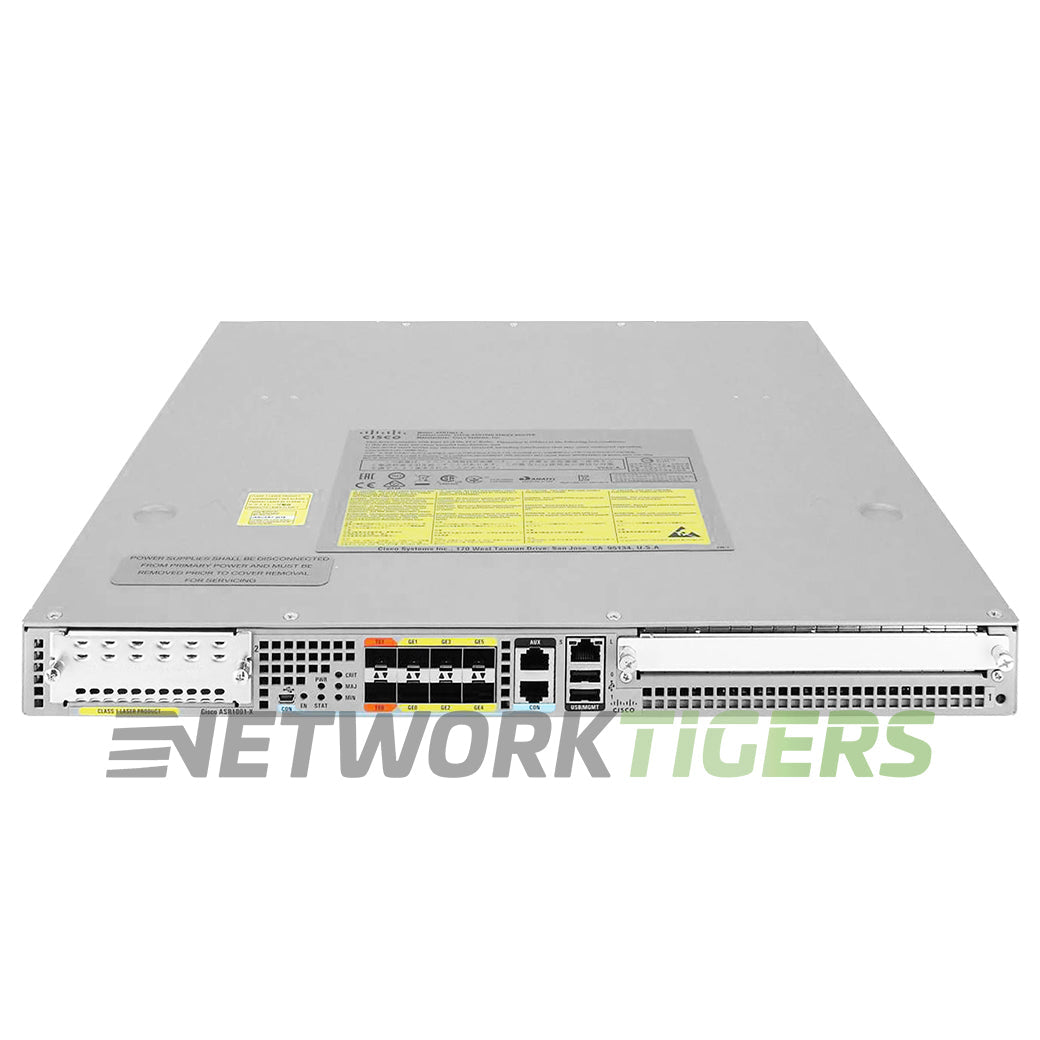 NEW Cisco ASR1001X-5G-K9 6x 1GB SFP 2x 10GB SFP+ 1x NIM 1x SPA Router