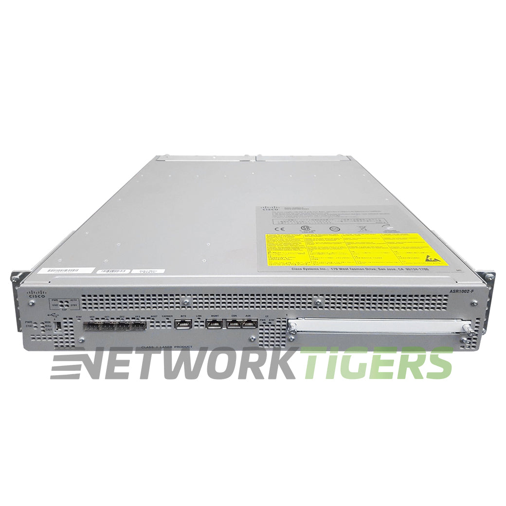 NEW Cisco ASR1002-F ASR 1000 4x 1GB SFP 1x Open SPA Slot Fixed ESP5 Router