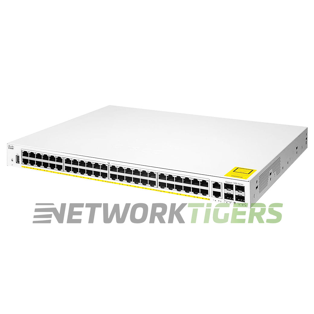 NEW Cisco C1000-48FP-4G-L Catalyst 1000 48x 1GB PoE+ RJ45 4x 1GB SFP Switch