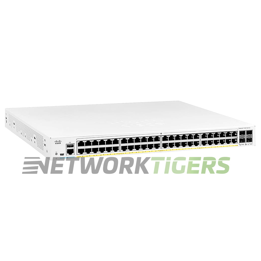 NEW Cisco C1000-48T-4X-L Catalyst 1000 48x 1GB RJ45 4x 10GB SFP+ Switch