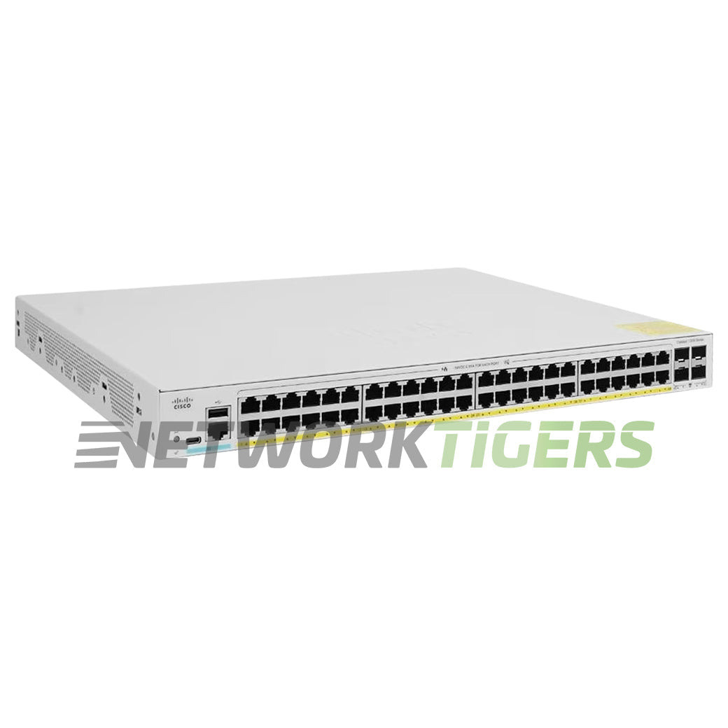 Cisco C1300-48P-4G Catalyst 1300 Series 48x 1GB PoE+ RJ-45 4x 1GB SFP Switch