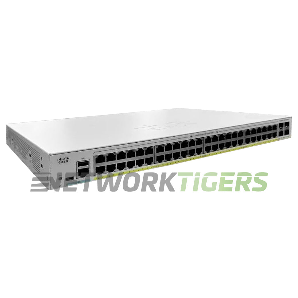 NEW Cisco C1300-48P-4X Catalyst 1300 Series 48x 1GB PoE+ RJ-45 SFP+ Switch