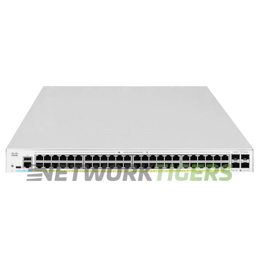 NEW Cisco C1300-48P-4X Catalyst 1300 Series 48x 1GB PoE+ RJ-45 SFP+ Switch