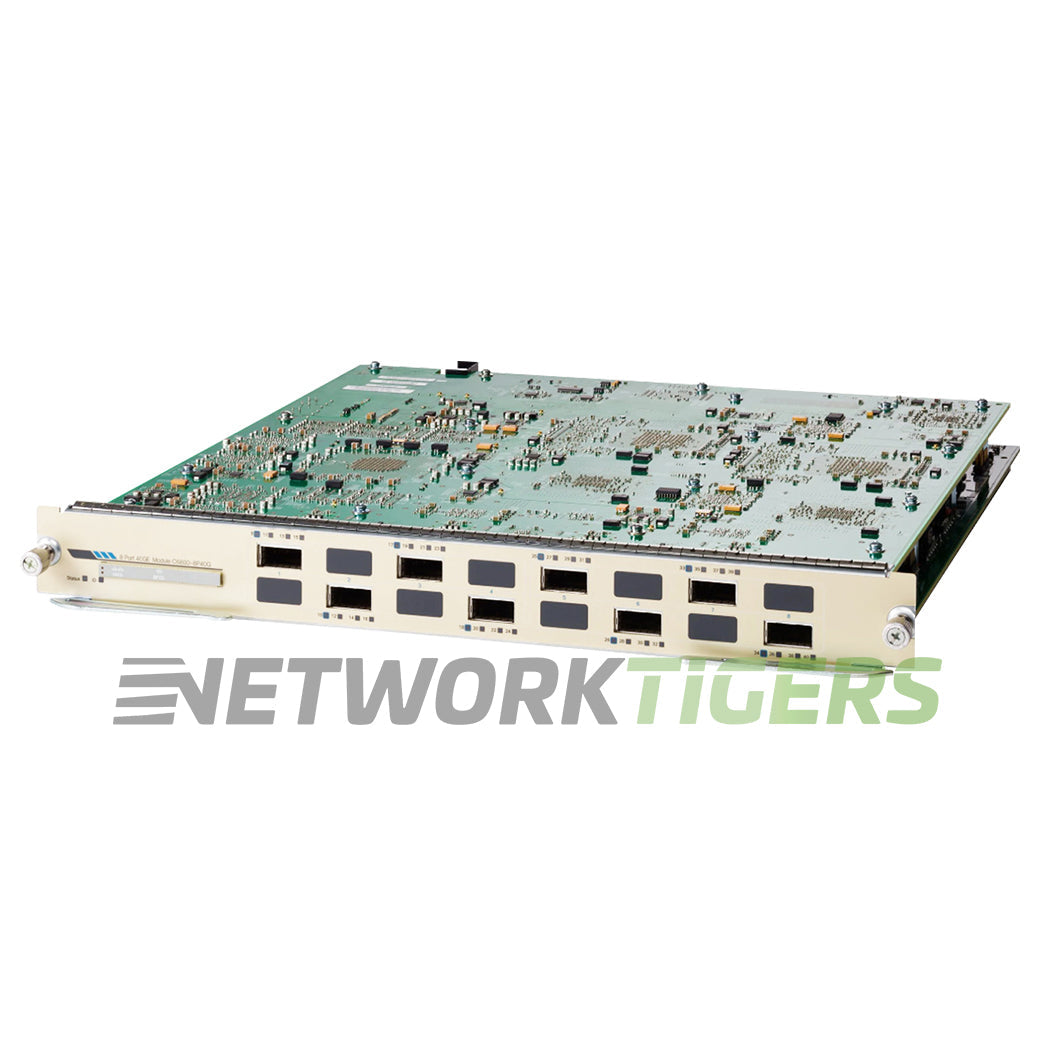 NEW Cisco C6800-8P40G Catalyst 6800 8x 40GB QSFP Switch Module w/ Dual DFC4-E