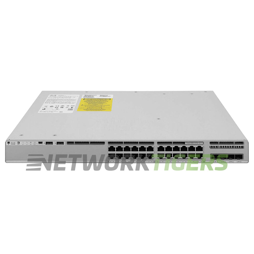 Cisco C9200-24PXG-A 16x 1GB PoE+ RJ45 8x MultiGB PoE+ RJ45 1x Mod Slot Switch