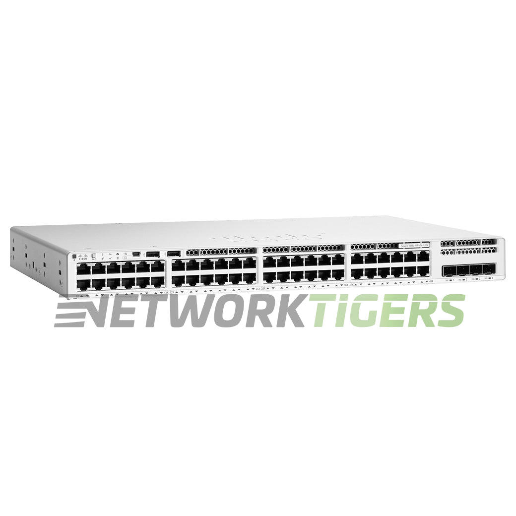 NEW Cisco C9200L-48PXG-2Y-A 48x 1GB PoE+ RJ45 (8x MultiGB) 2x SFP28 Switch