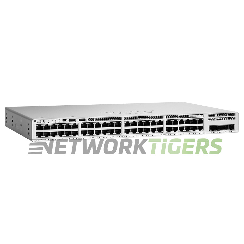 Cisco C9200L-48PXG-4X-A 48x 1GB PoE+ RJ45 (12x MultiGB) 4x 10GB SFP+ Switch