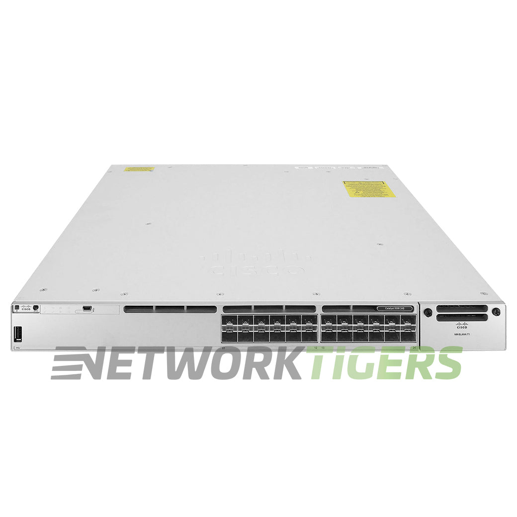 Cisco C9300-24S-A Catalyst 9300 24x 1GB SFP 1x Expansion Module Slot Switch