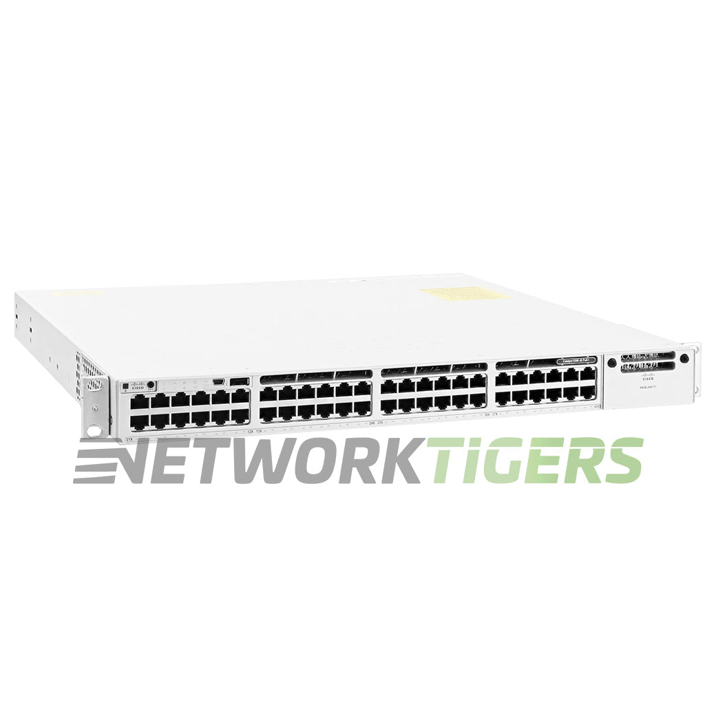 Cisco C9300-48P-A Catalyst 9300 48x 1GB PoE+ RJ45 1x Module Slot Switch