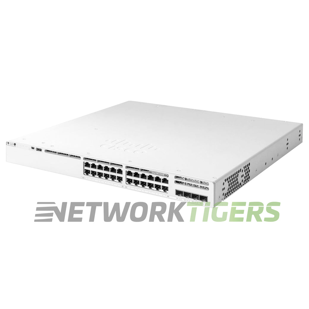 NEW Cisco C9300L-24P-4G-E Catalyst 9300L 24x 1GB PoE+ RJ45 4x 1GB SFP Switch