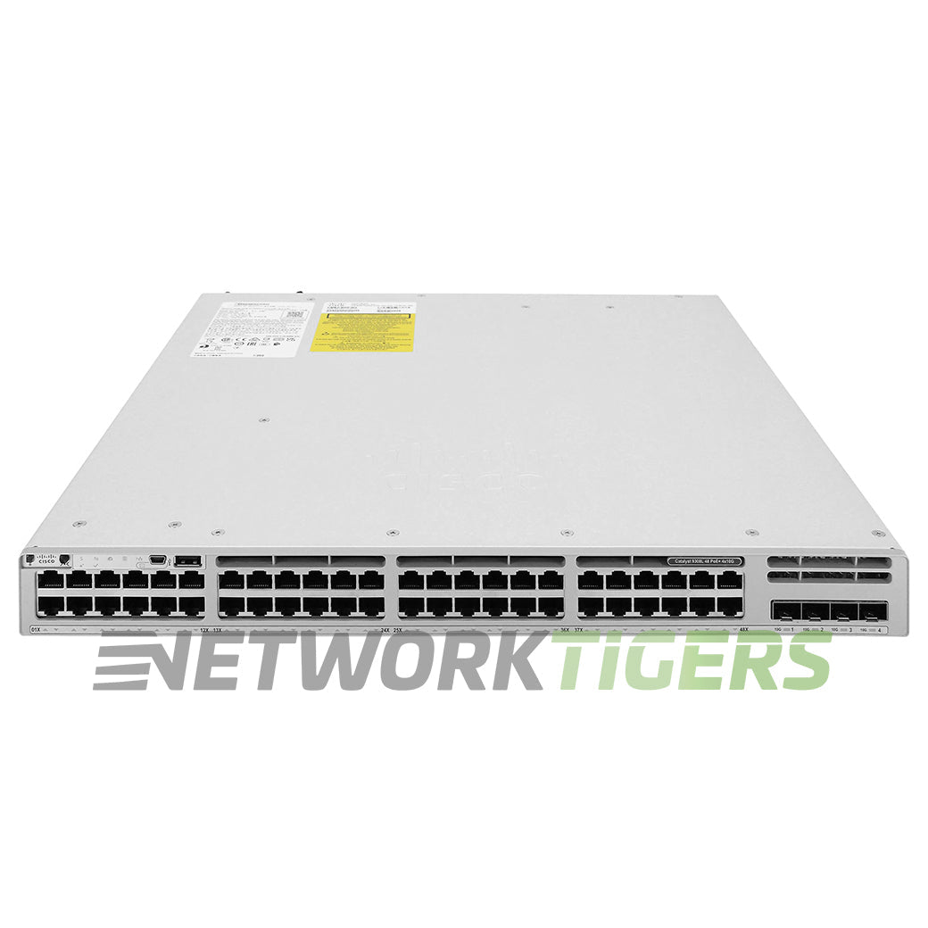 NEW Cisco C9300L-48PF-4G-E 48x 1GB Full PoE+ RJ45 4x 1GB SFP Switch