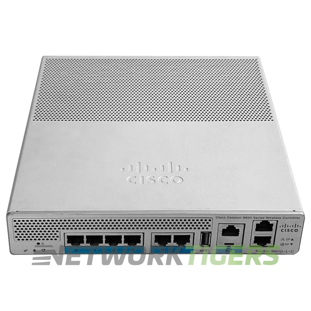 Cisco C9800-L-C-K9 4x 2.5GB 2x 10GB RJ45 Wireless Controller for 250 APs