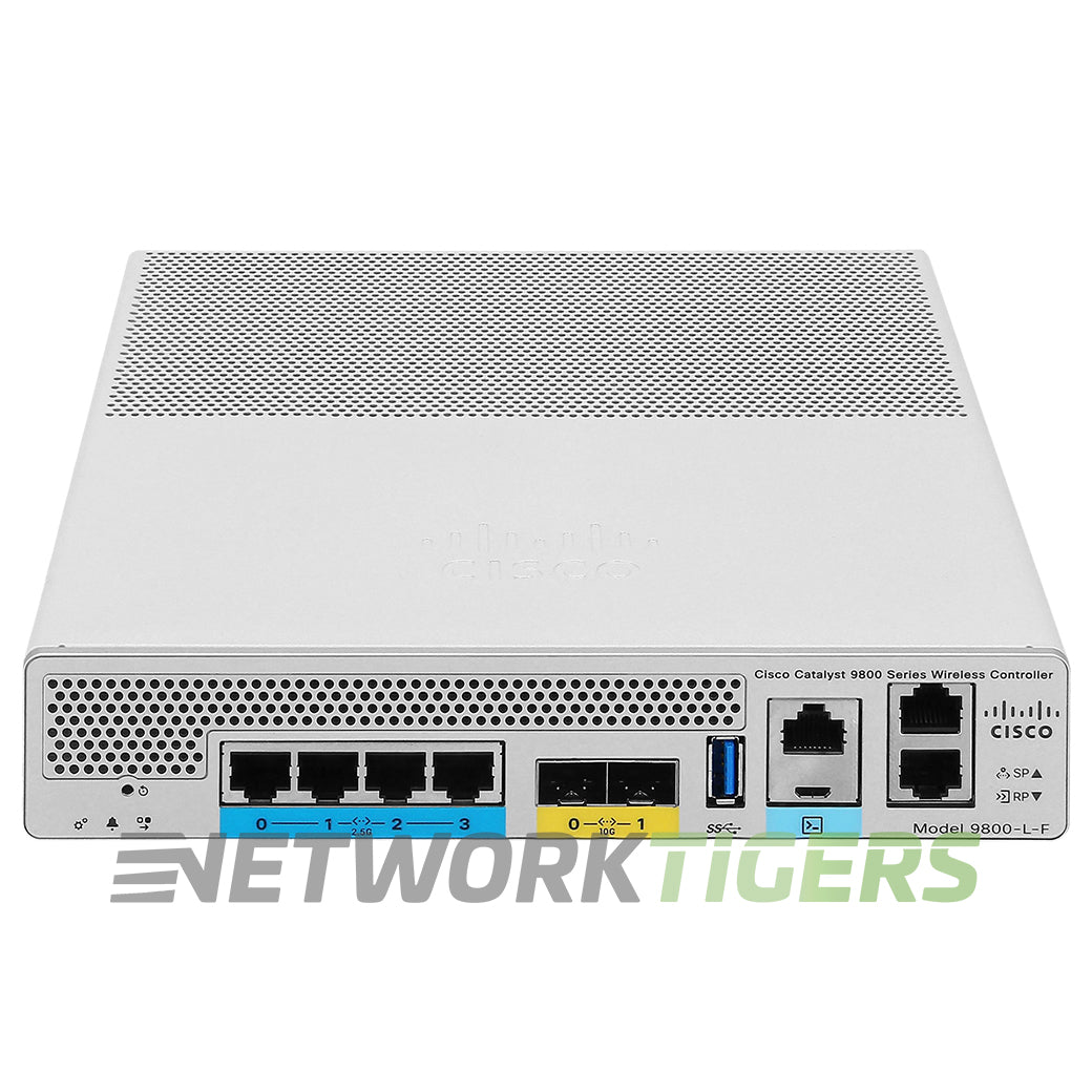 Cisco C9800-L-F-K9 Catalyst 4x 2.5 GB RJ45 2x 10GB SFP+ Wireless Lan Controller