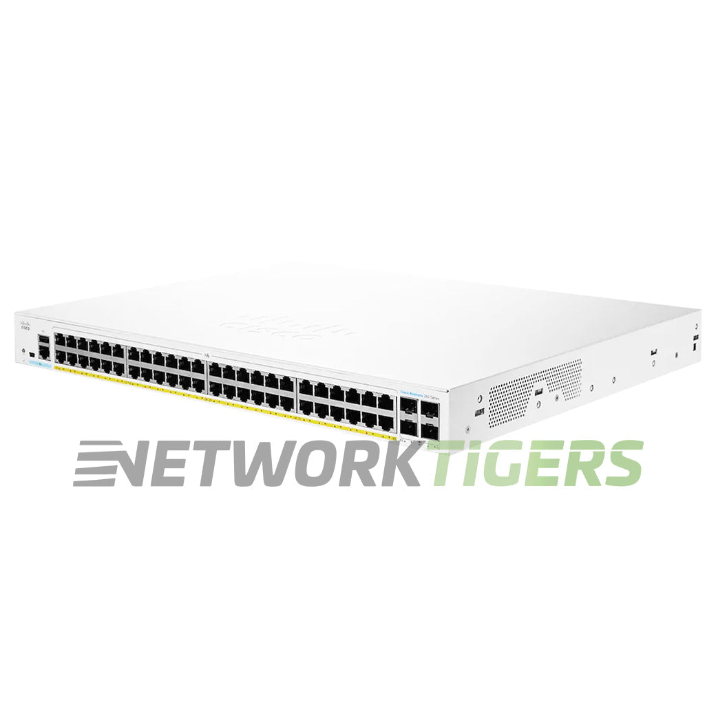 Cisco CBS250-48PP-4G-NA Business 250 Smart 48x 1GB PoE+ RJ45 4x 1GB SFP Switch