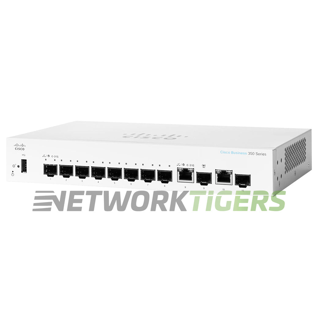 Cisco CBS350-8S-E-2G-NA 8x 1GB SFP 2x 1GB Combo Switch