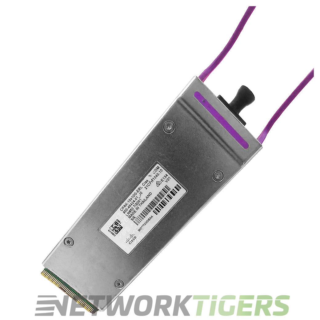 Cisco CPAK-10x10G-ERL 100GB BASE-ERL SMF 25km CPAK Transceiver