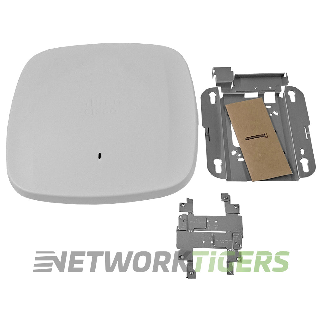 Cisco Meraki CW9164I-MR Wi-Fi 6E 802.11ax Int Ant HP Unclaimed WAP w/ Mounts