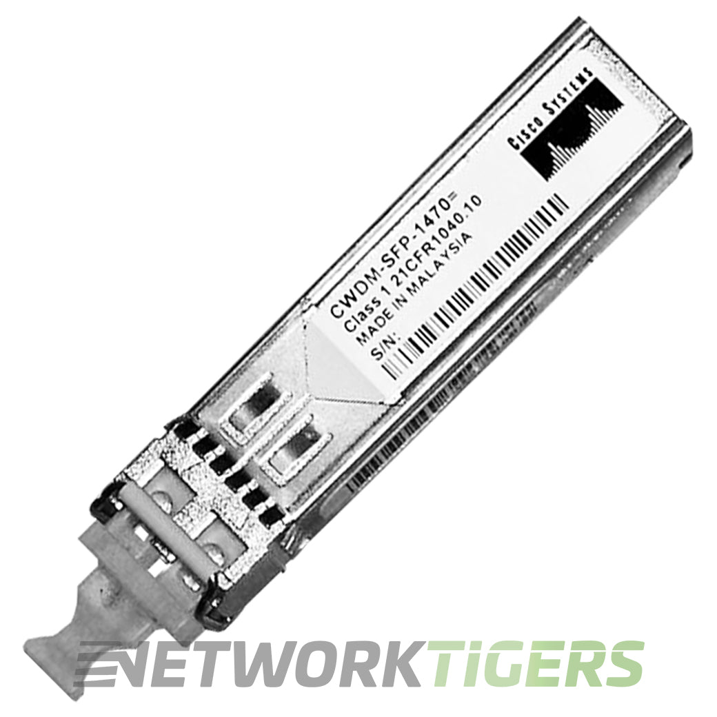 NEW Cisco CWDM-SFP-1470 1GB BASE-CWDM Fibre Channel 1470nm SFP Transceiver