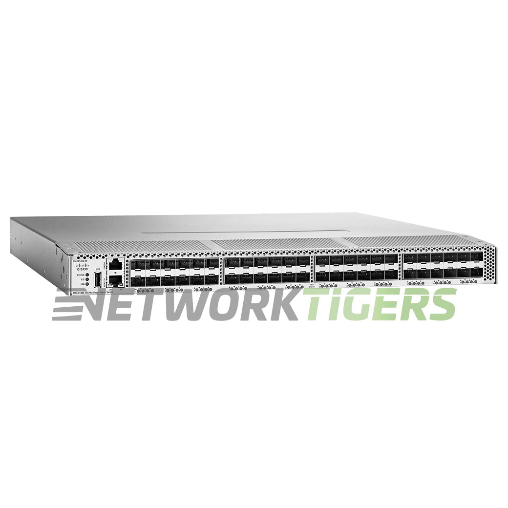 NEW Cisco DS-C9148S-48PK9 MDS 9100 48x 16GB FC SFP+ (48x Active) Fabric Switch
