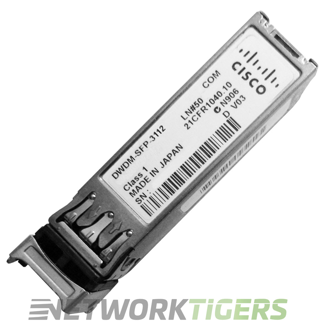 NEW Cisco DWDM-SFP-3112 1GB BASE-DWDM 1531.12nm SMF LC SFP Transceiver