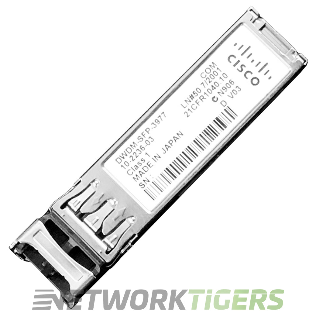 NEW Cisco DWDM-SFP-3977 1GB BASE-DWDM 1539.77nm SMF LC SFP Transceiver