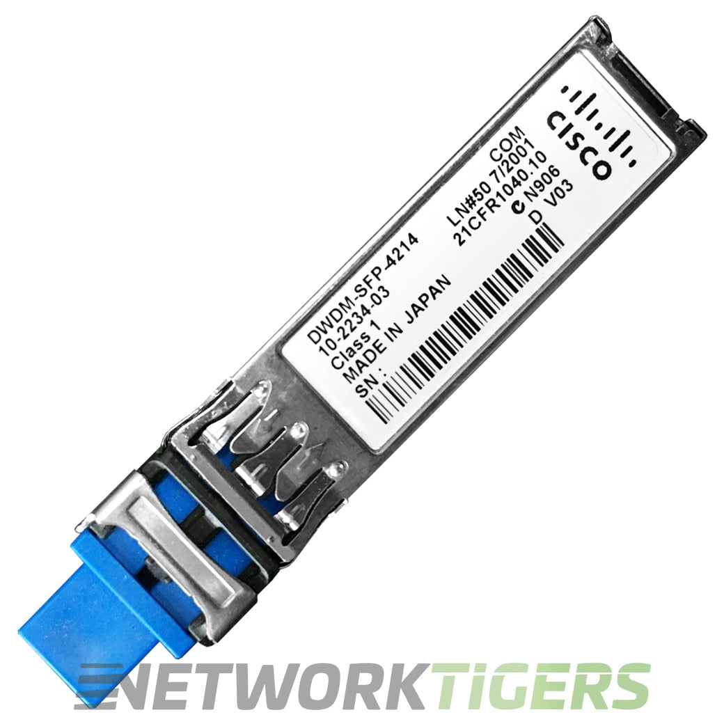 NEW Cisco DWDM-SFP-4214 1GB BASE-DWDM 1542.14nm SMF LC SFP Transceiver