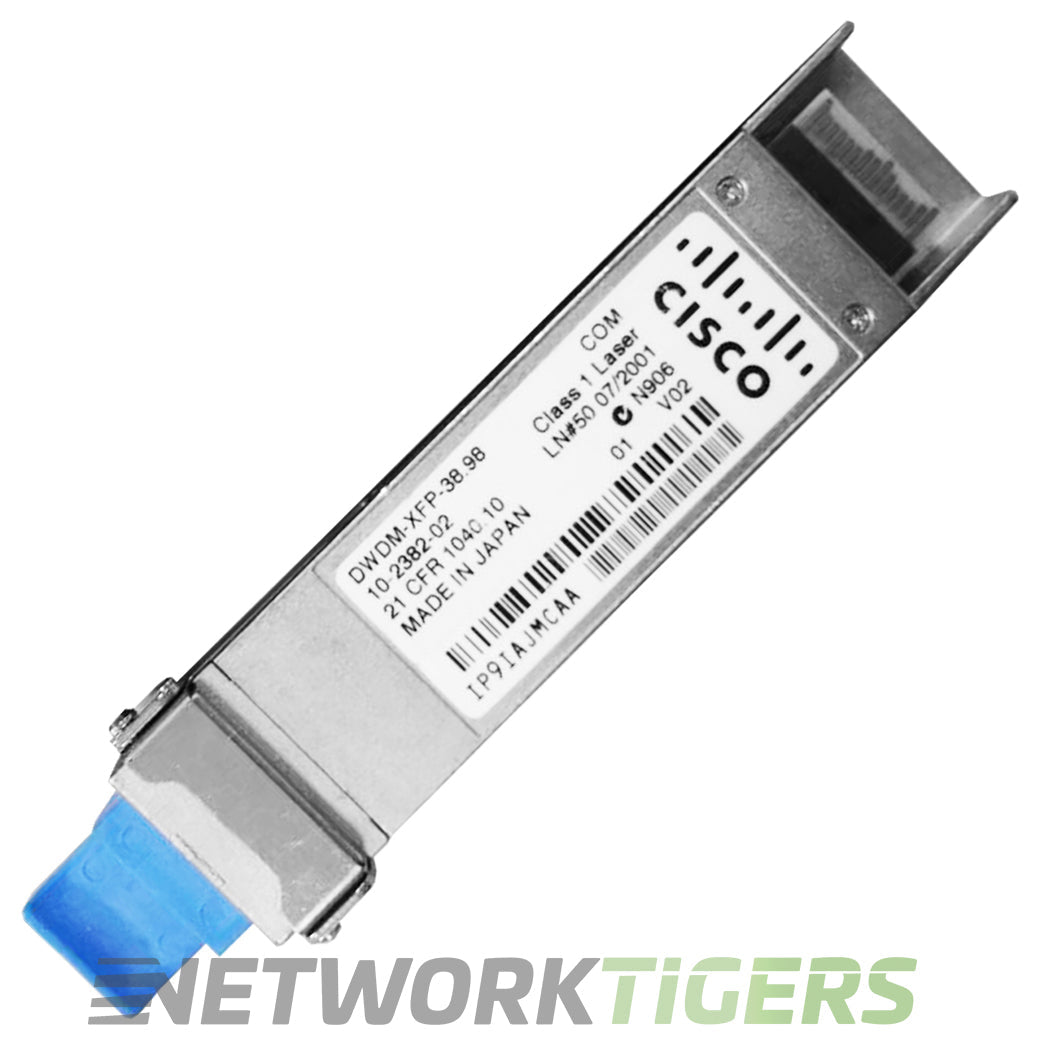 Cisco DWDM-XFP-38.98 10GB BASE-DWDM 1538.98nm SMF XFP Transceiver