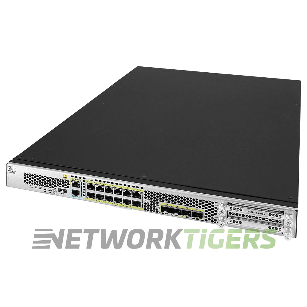 Cisco FPR2110-ASA-K9 Firepower 3 Gbps 12x 1GB RJ45 4x 1GB SFP Firewall