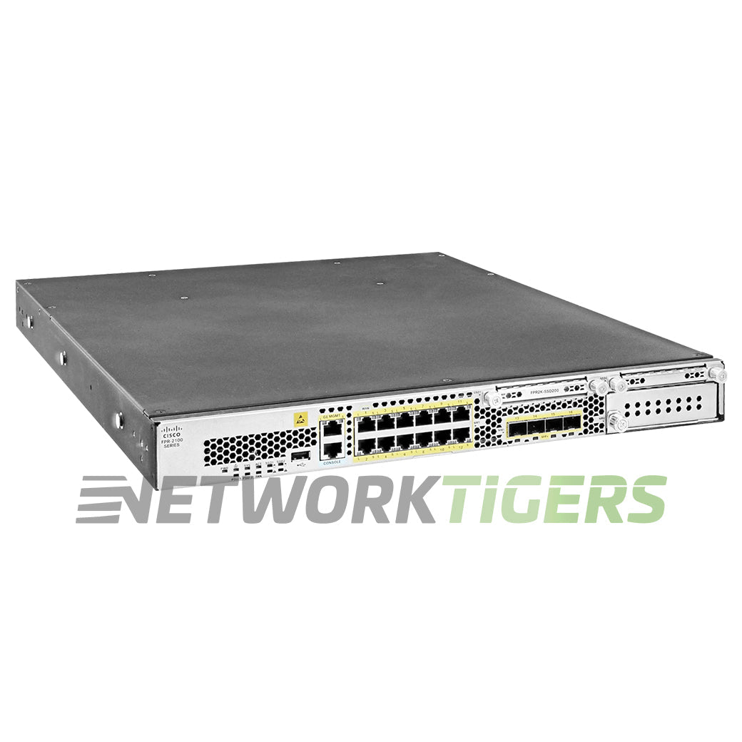 NEW Cisco FPR2130-NGFW-K9 4.75 Gbps 12x 1GB RJ45 4x 1GB SFP 1x NM Slot Firewall