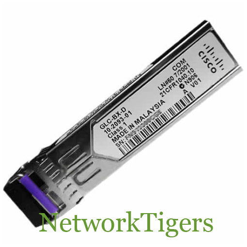 Cisco GLC-BX-D 1000BASE-BX10 1490 nm SMF SFP Transceiver Module
