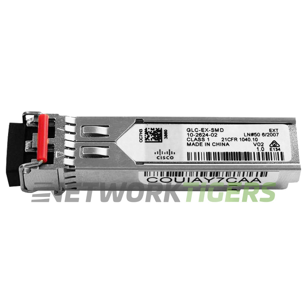 NEW Cisco GLC-EX-SMD 1GB BASE-EX 1310nm SMF LC/PC SFP Transceiver