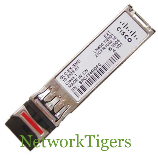 NEW Cisco GLC-EX-SMD 1GB BASE-EX 1310nm SMF LC/PC SFP Transceiver
