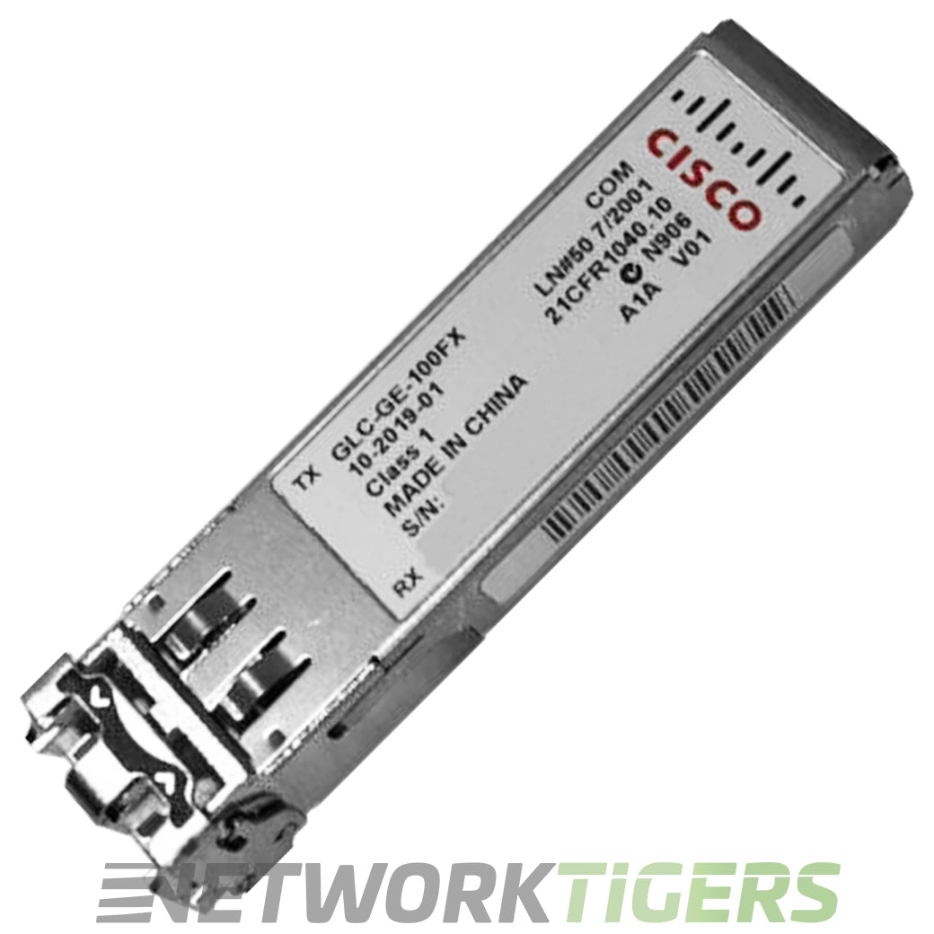 Cisco GLC-GE-100FX-RGD 100Mbps BASE-FX MMF LC SFP Transceiver