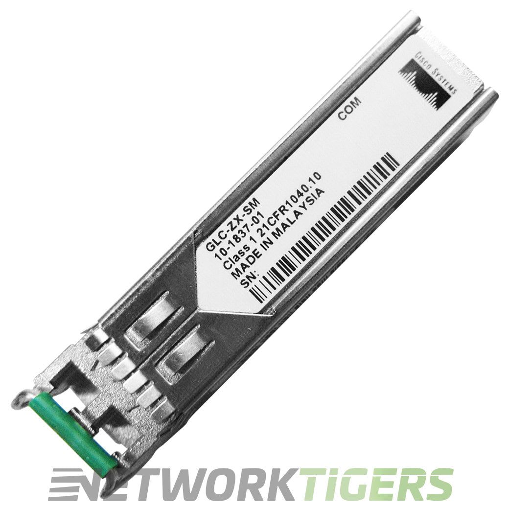 Cisco GLC-ZX-SM 1GB BASE-ZX LC SMF SFP Transceiver