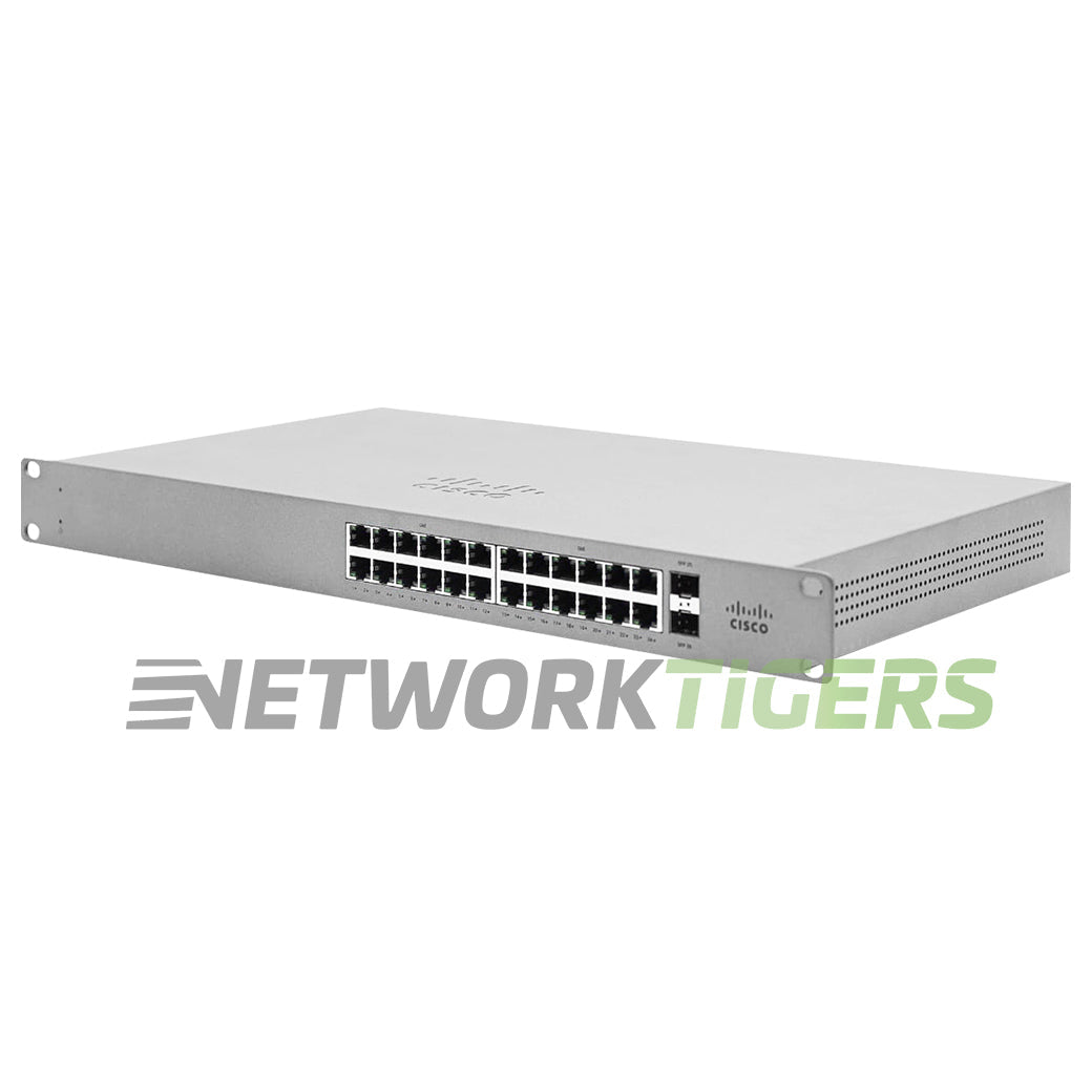 Cisco GS110-24-HW-US Meraki GO 24x 1GB RJ45 2x 1GB SFP Switch