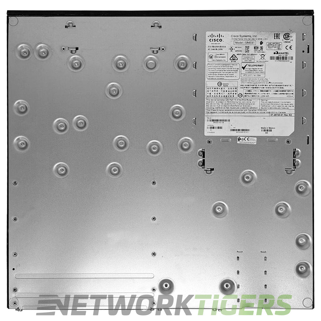 Cisco ISR4331-VSEC/K9 Integrated Services 4331 Voice-SEC Router