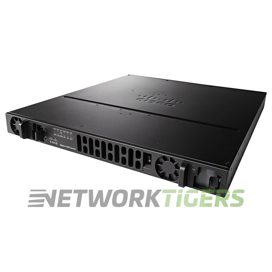 Cisco ISR4431/K9 4x 1GB RJ45 4x 1GB SFP 3x NIM Slot 1x ISC Slot Router