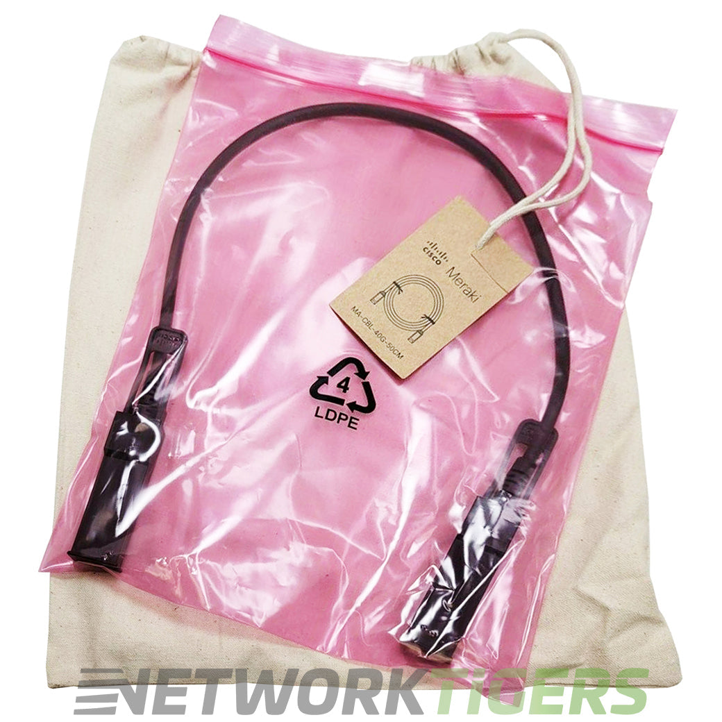 NEW Cisco Meraki MA-CBL-40G-50CM MS210 Series 0.5m Switch Stacking Cable