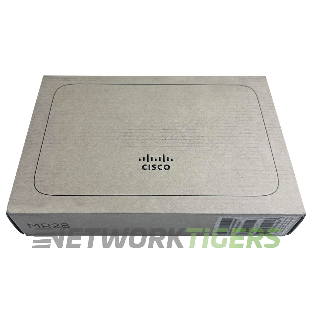 NEW Cisco Meraki MR28-HW Wi-Fi 6 802.11ax Int Ant Unclaimed WAP w/ Mount Plate