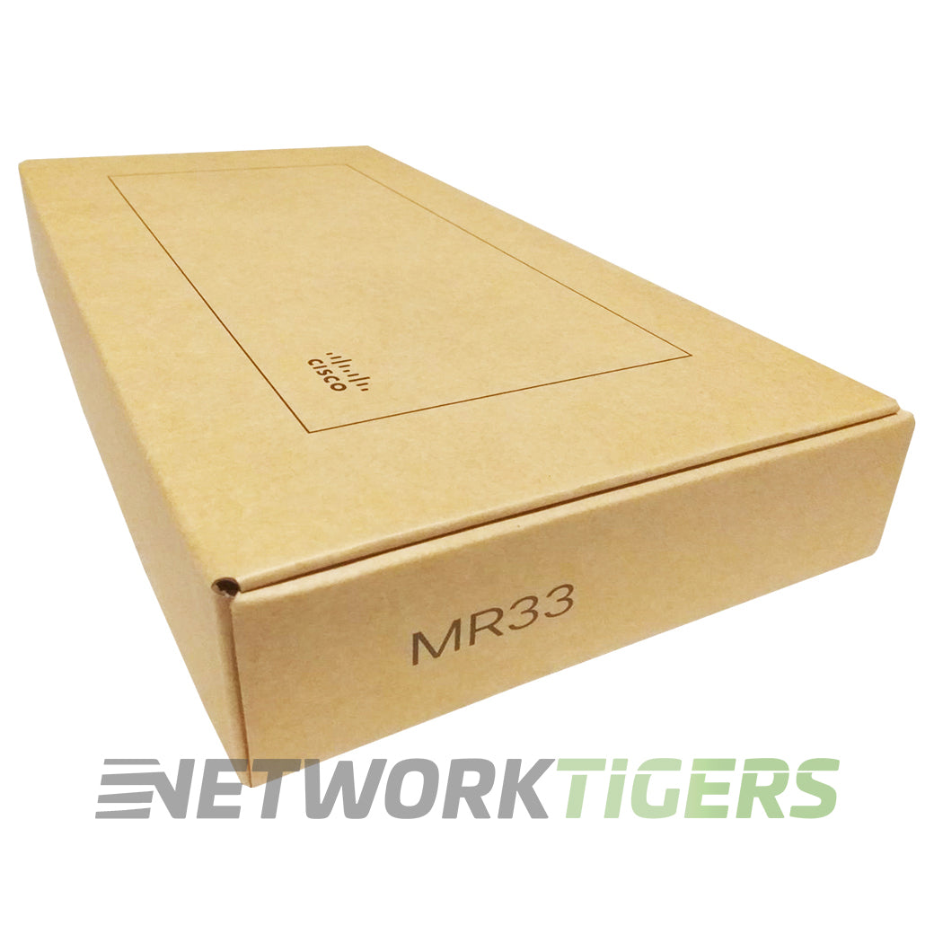 NEW Cisco Meraki MR33-HW Wi-Fi 5 802.11ac Internal Ant Unclaimed WAP w/ Mounts