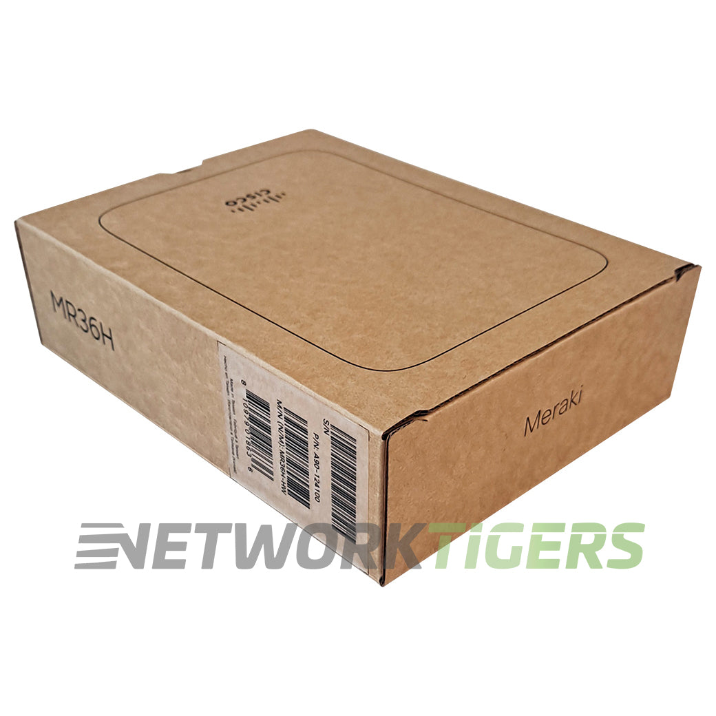 NEW Cisco Meraki MR36H-HW Wi-Fi 6 802.11ax Wall Switch Unclaimed WAP w/ Mounts