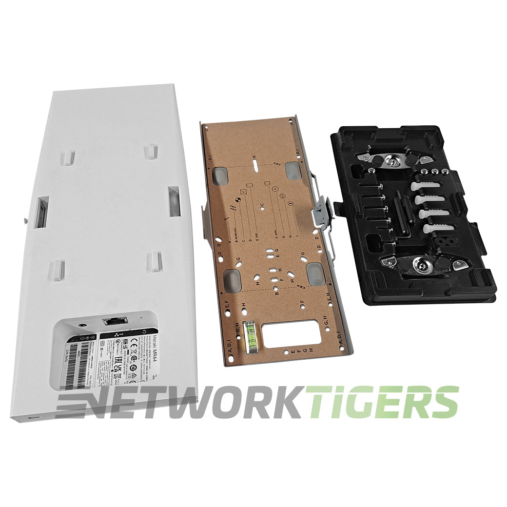 Cisco Meraki MR44-HW Wi-Fi 6 802.11ax Internal Ant Unclaimed WAP w/ Mounts