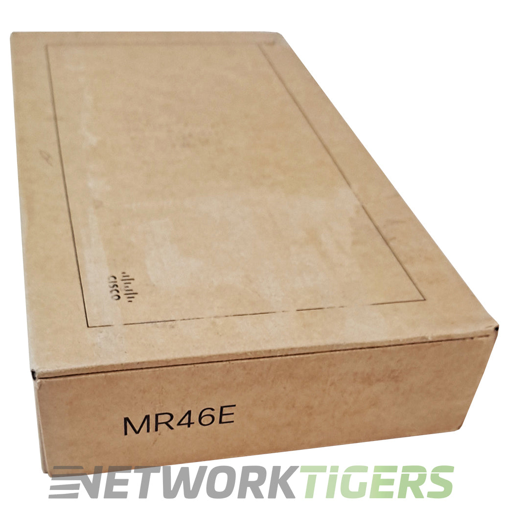 NEW Cisco Meraki MR46E-HW Wi-Fi 6 802.11ax External Ant Unclaimed WAP w/ Mounts