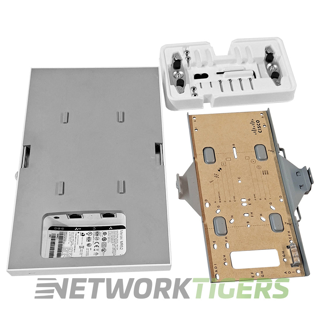 Cisco Meraki MR53-HW Wi-Fi 5 802.11ac Internal Antenna Unclaimed WAP w/ Mounts