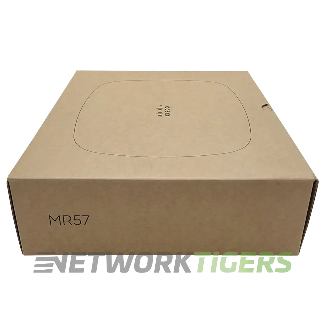 NEW Cisco Meraki MR57-HW Wi-Fi 6E 802.11ax Internal Ant Unclaimed WAP w/ Mount