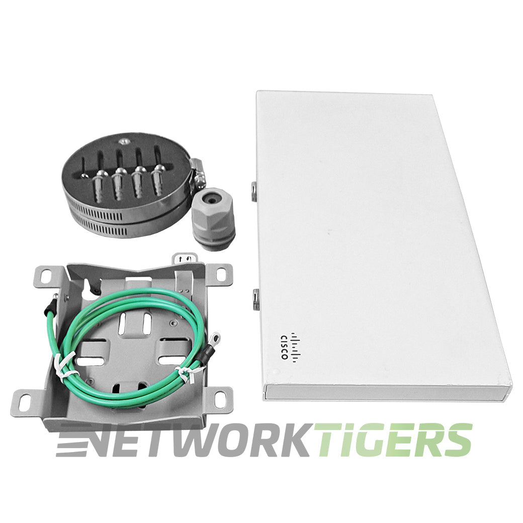 Cisco Meraki MR76-HW Wi-Fi 6 802.11ax Ext Ant Unclaimed Outdoor WAP w/ Mounts