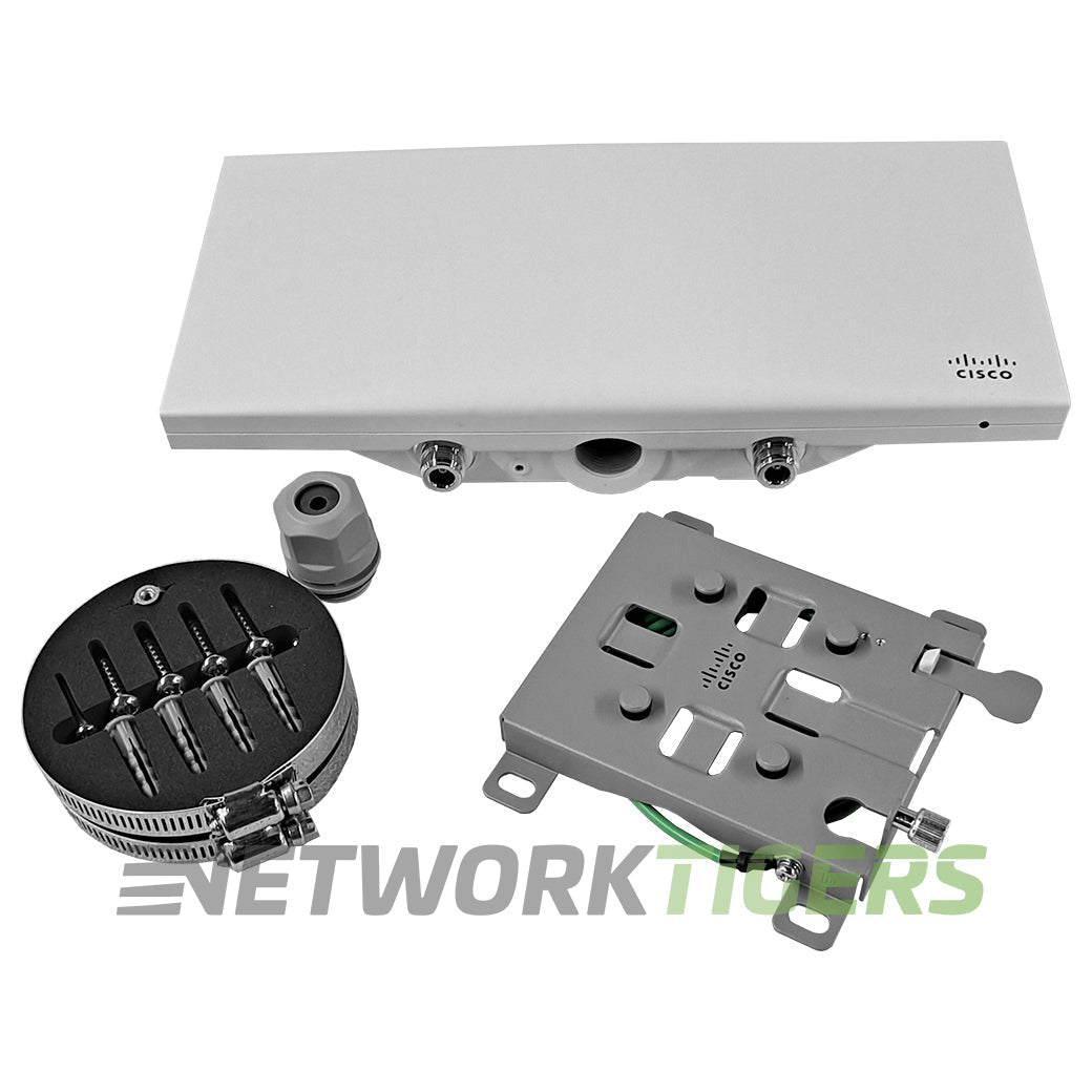NEW Cisco Meraki MR86-HW Wi-Fi 6 External Ant Unclaimed Outdoor WAP w/ Mounts
