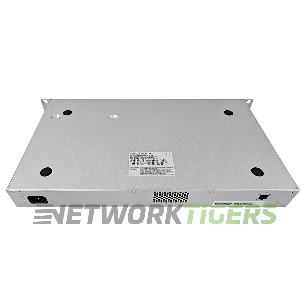 NEW Cisco Meraki MS125-24P-HW 24x 1GB PoE+ RJ45 4x 10GB SFP+ Unclaimed Switch
