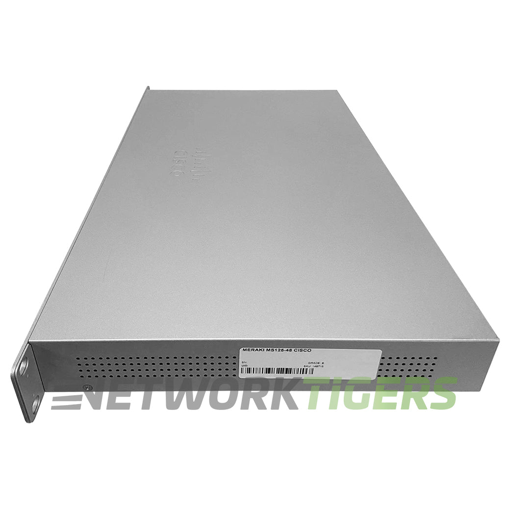 NEW Cisco Meraki MS125-48-HW 48x 1GB RJ45 4x 10GB SFP+ Unclaimed Switch